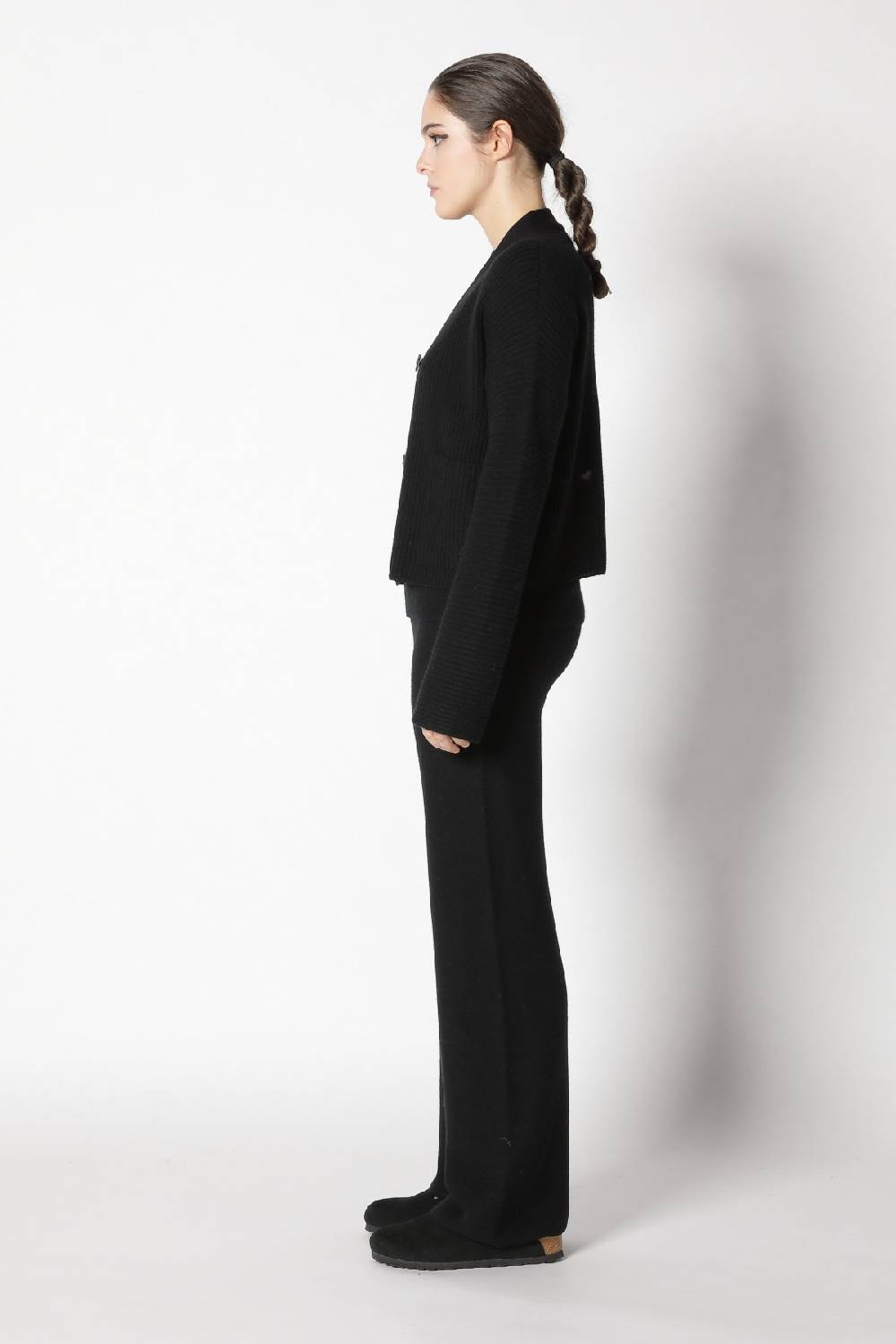 Sminfinity slouchy rib cardigan + garter T jumper + garter palazzo pants Kostenloser Versand international
