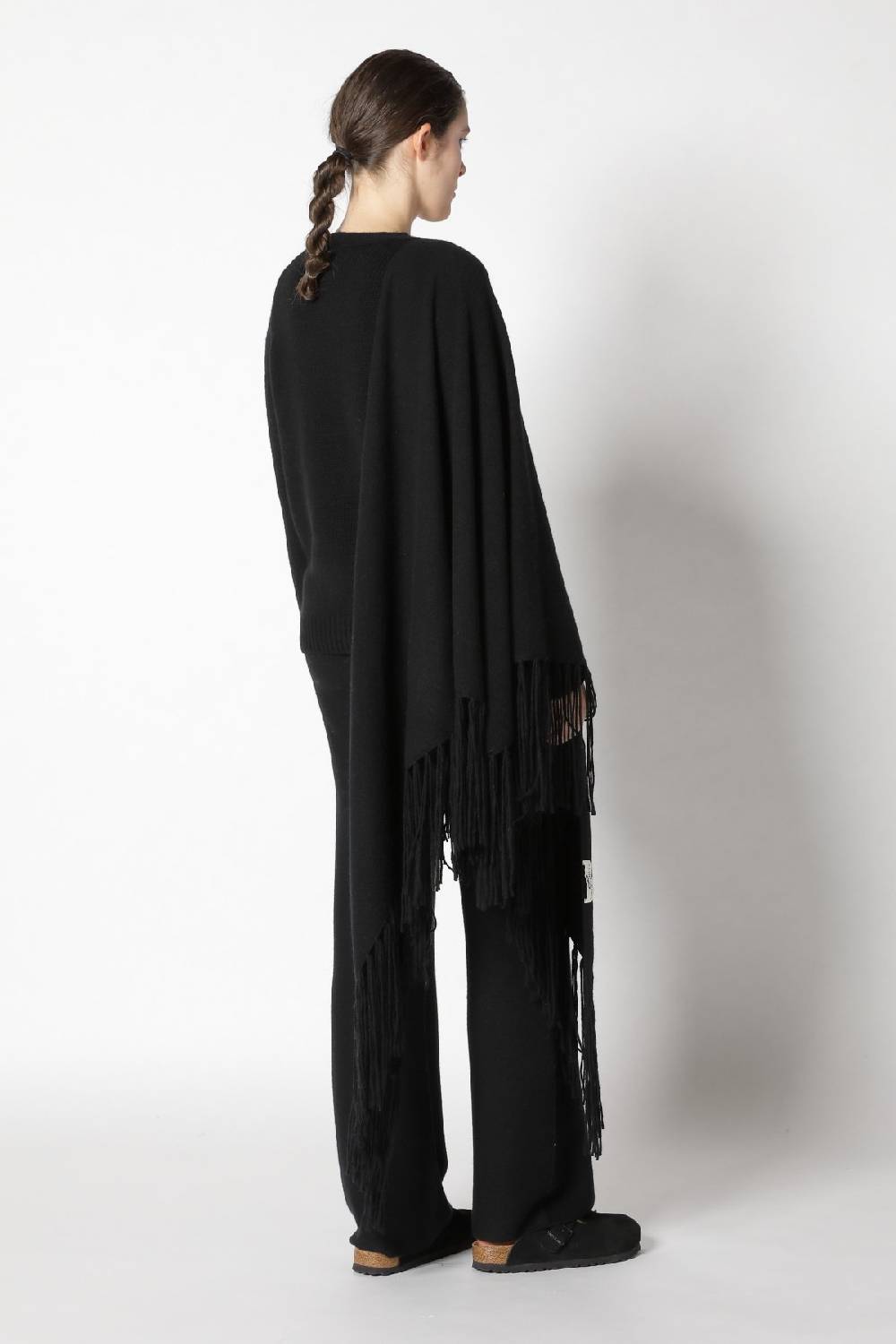 Sminfinity airy V jumper + garter triangle + garter palazzo pants Fabrikladen