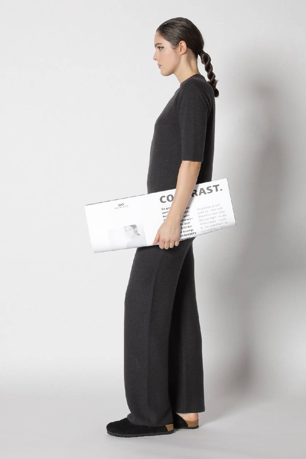 Sminfinity garter T jumper + garter palazzo pants Black Friday Preise
