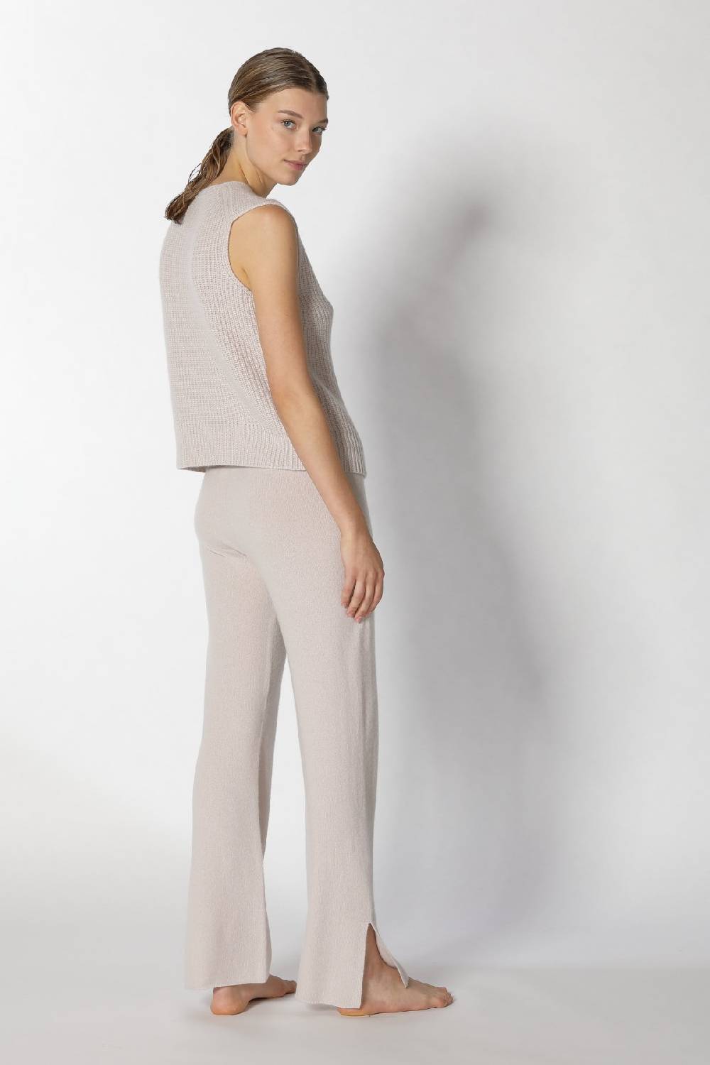 Sminfinity pure icon rib vest + pure slitted pants Online