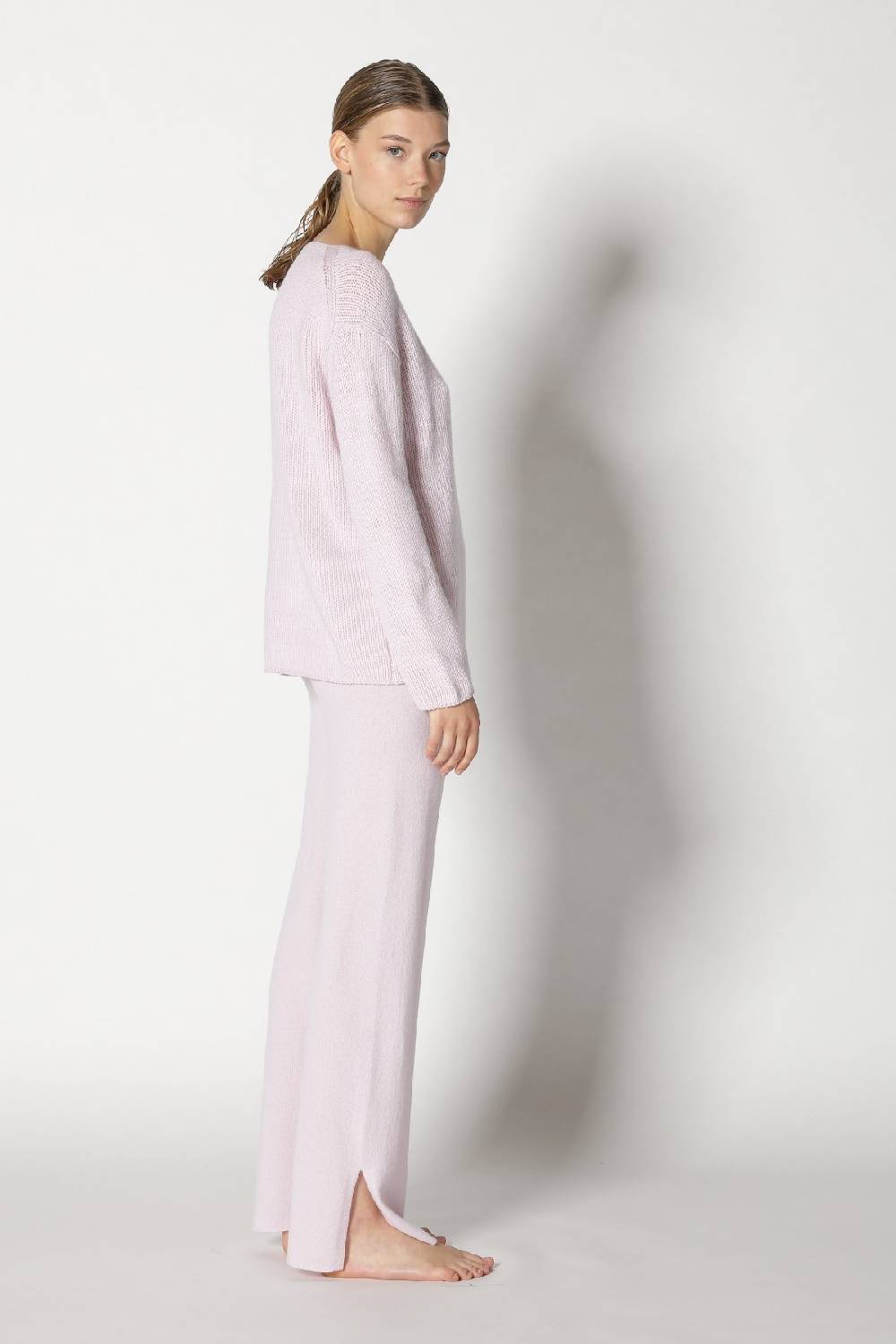 Sminfinity pure multi-ply jumper + pure slitted pants Blitzverkäufe
