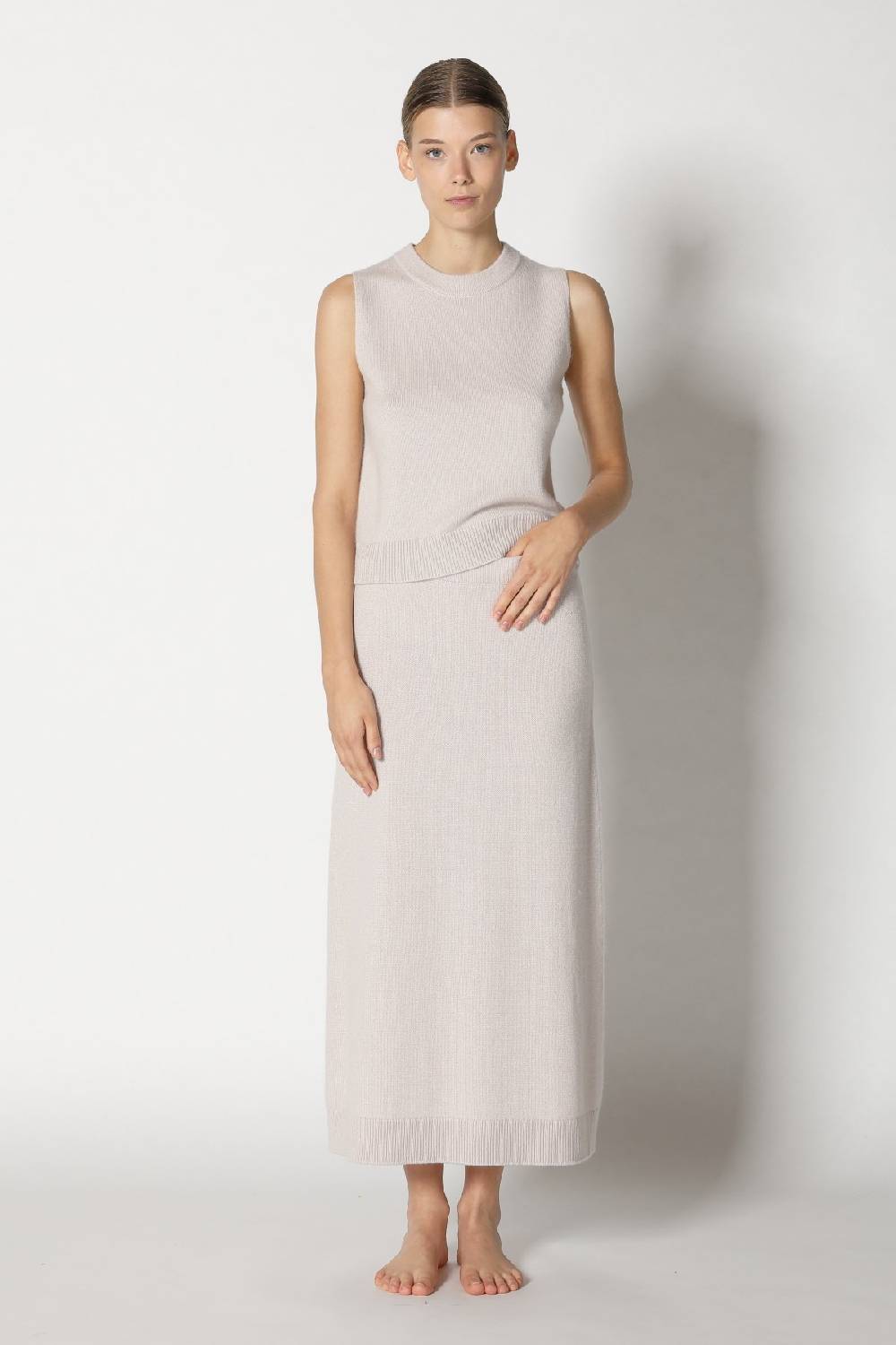 Sminfinity pure 2 ply crew top + pure 2 ply A skirt Online Outlet