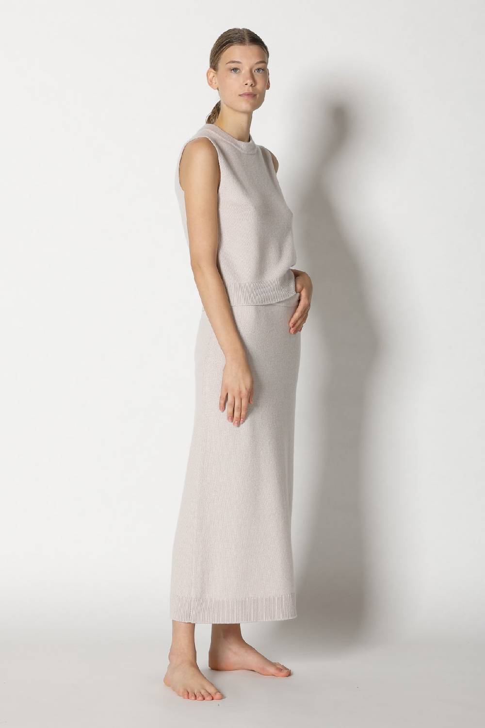 Sminfinity pure 2 ply crew top + pure 2 ply A skirt Online Outlet