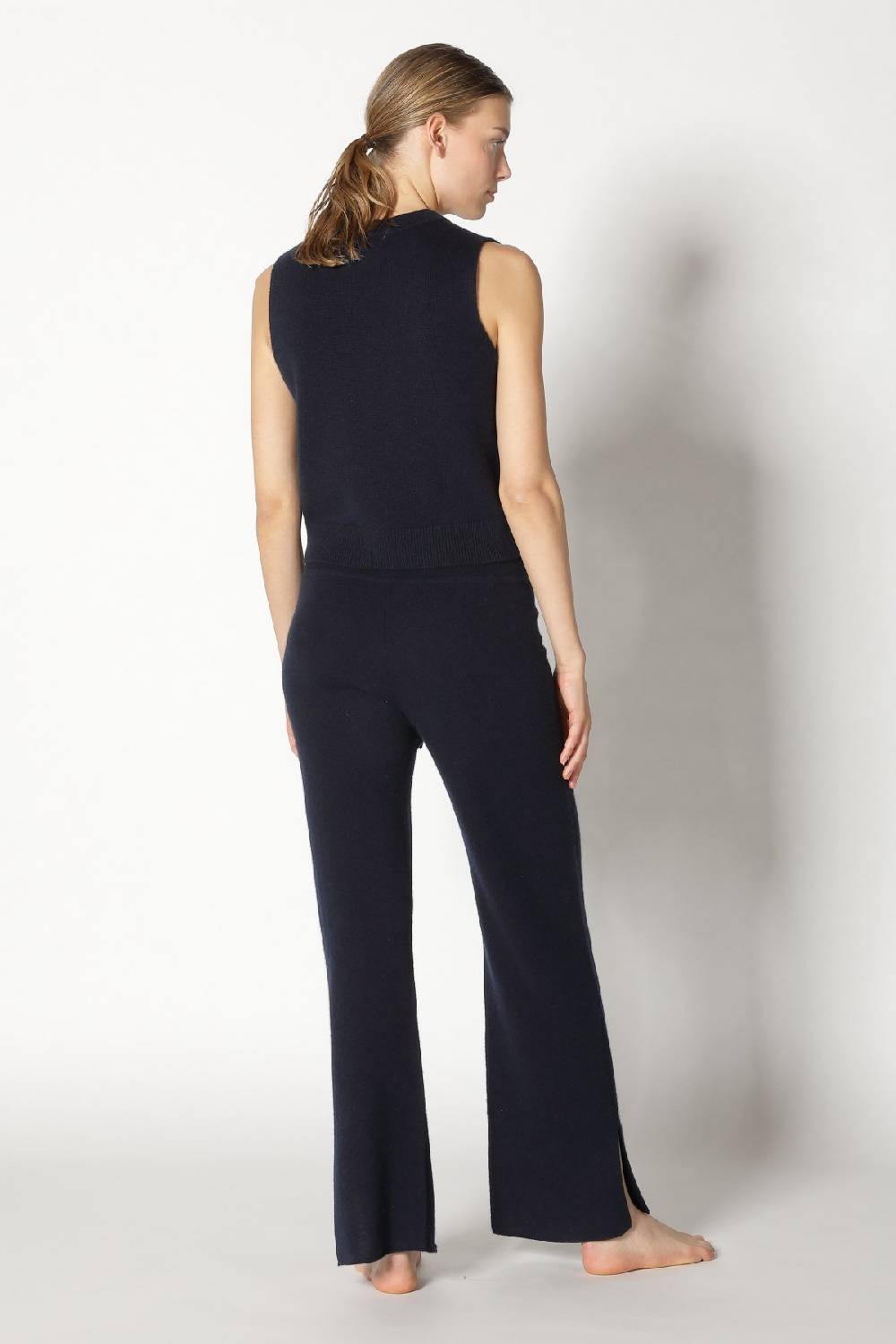 Sminfinity pure 2 ply crew top + pure slitted pants Exklusive Angebote