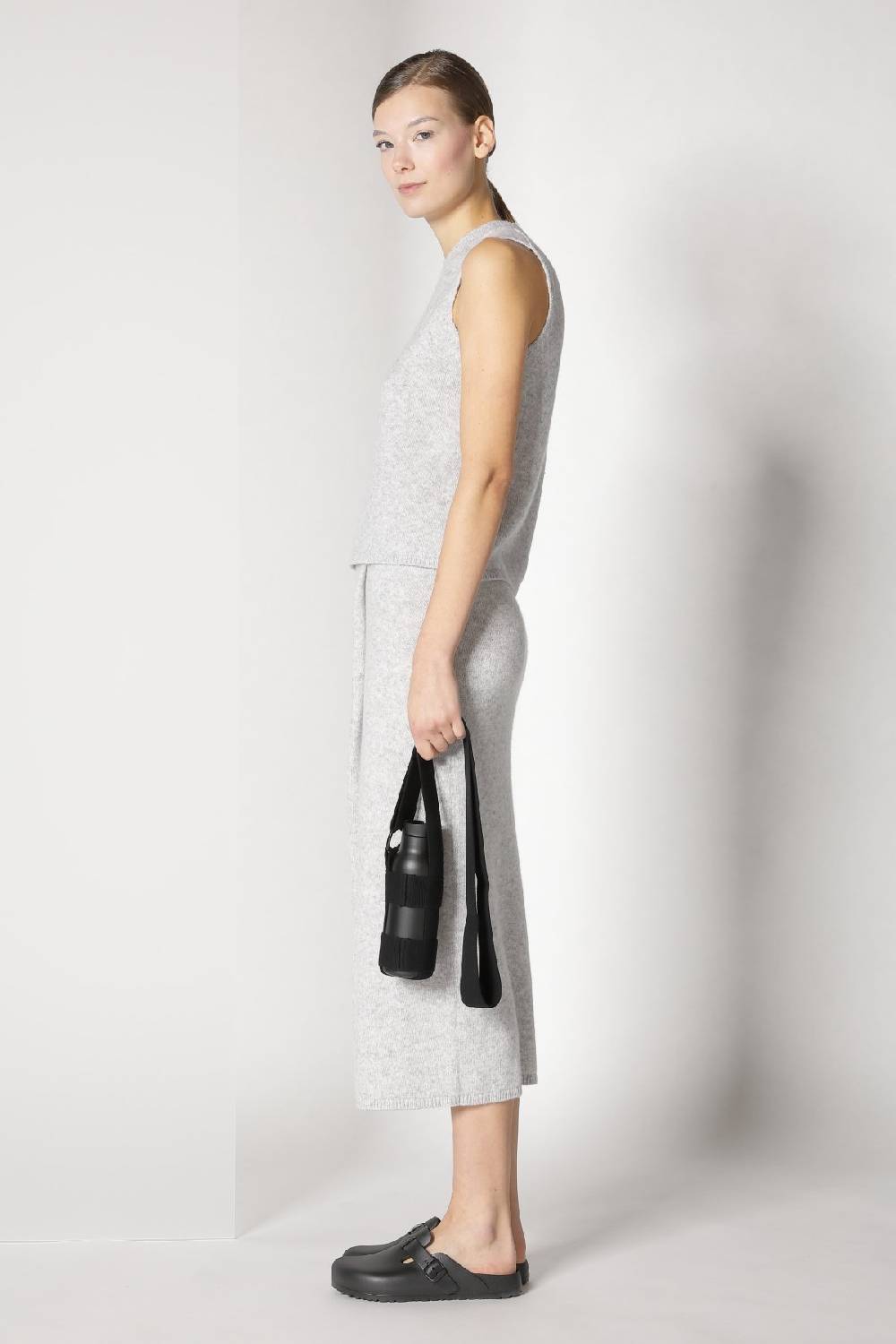 Sminfinity blurry ribbed scarf + blurry crew top + blurry tulip skirt Begrenzte Freigabe