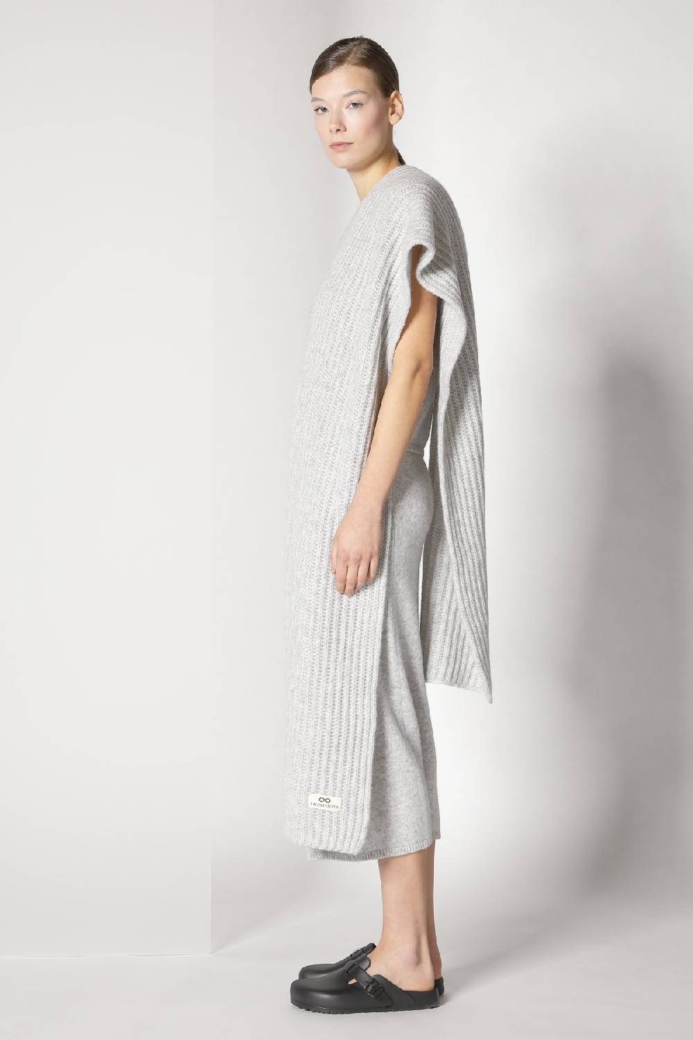 Sminfinity blurry ribbed scarf + blurry crew top + blurry tulip skirt Begrenzte Freigabe