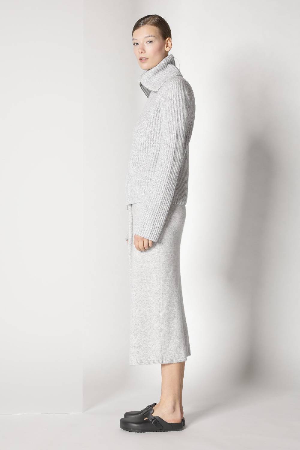 Sminfinity blurry ribbed zip-jacket + blurry crew top + blurry tulip skirt JETZT KAUFEN
