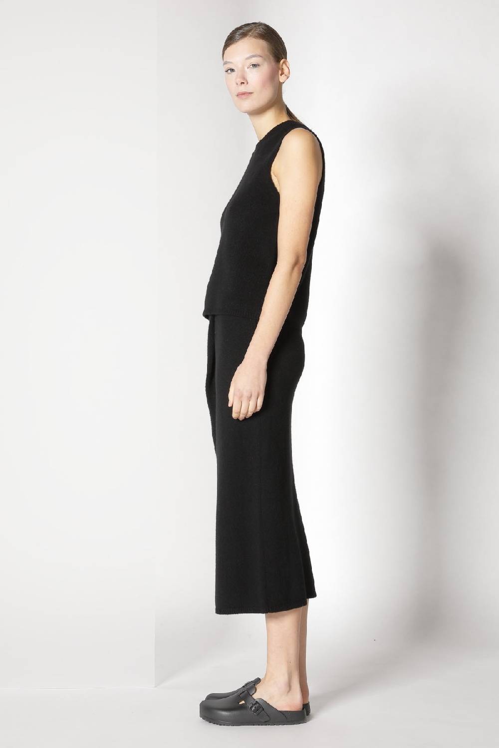 Sminfinity blurry ribbed zip-jacket + blurry crew top + blurry tulip skirt Letzte 2 Tage