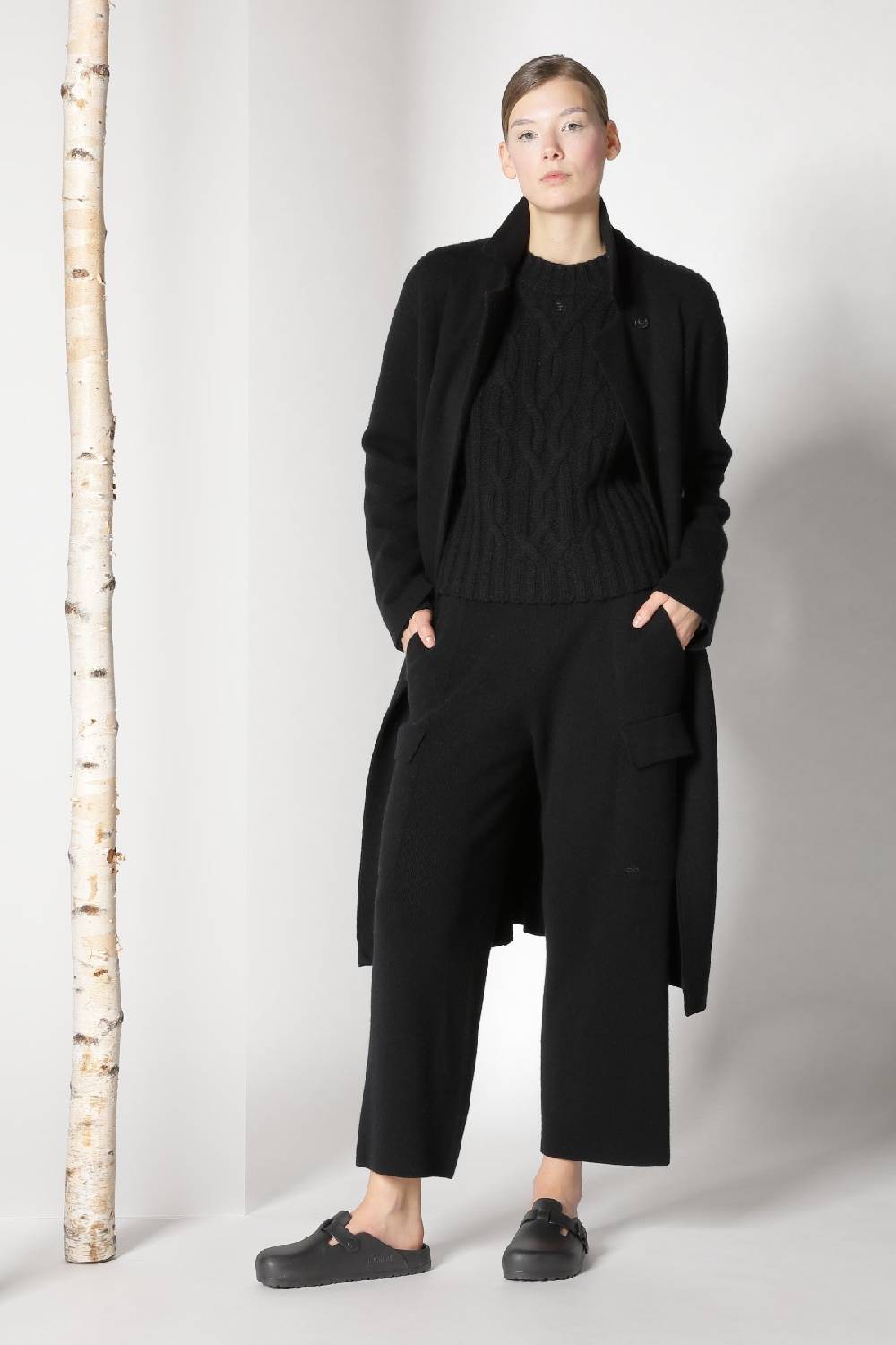 Sminfinity doubleface pea coat + chilly cable jumper + chilly cargo pants Bis zu 55% Rabatt