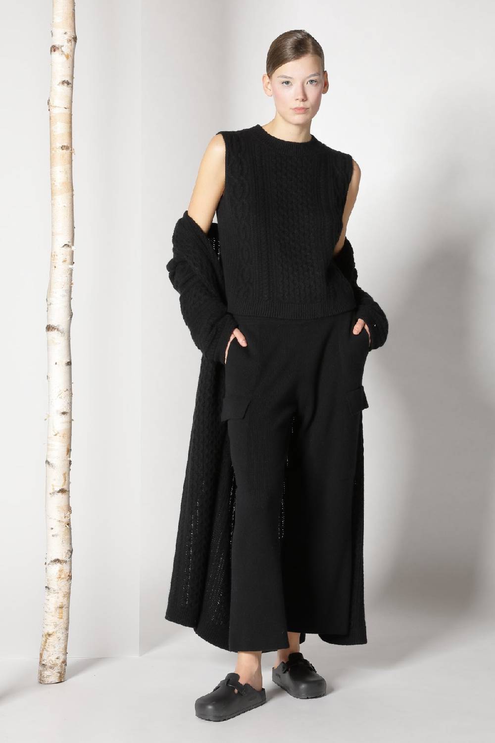 Sminfinity chilly cable maxi coat + chilly cable top + chilly cargo pants 50% Rabatt mit kostenlosem Versand