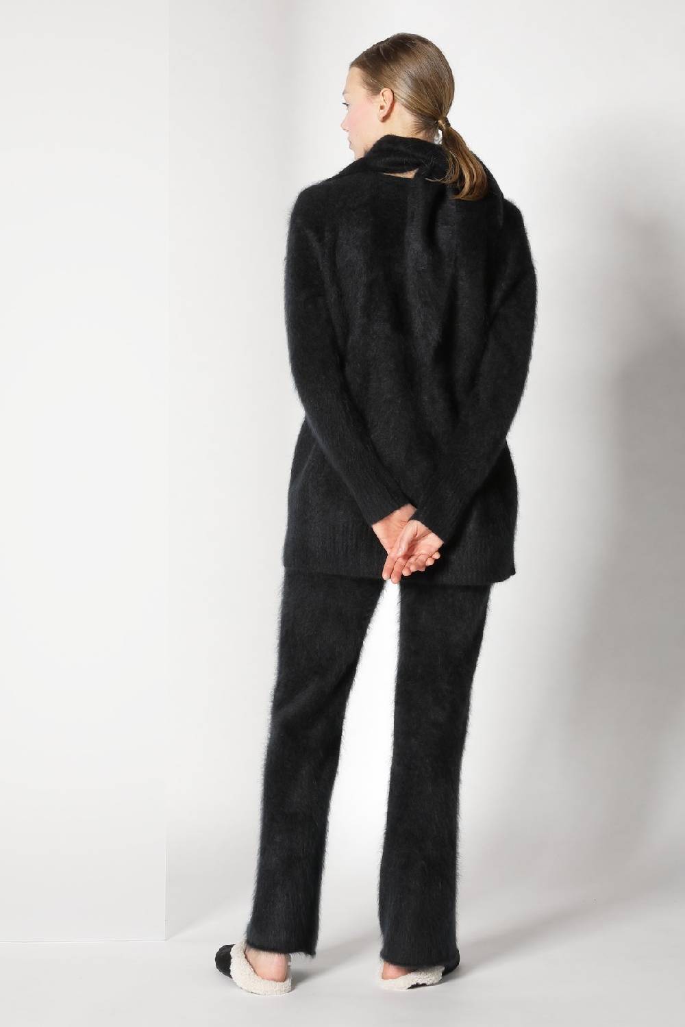 Sminfinity furry small triangle + furry boyfriend jumper + furry pants Clearance-Verkauf