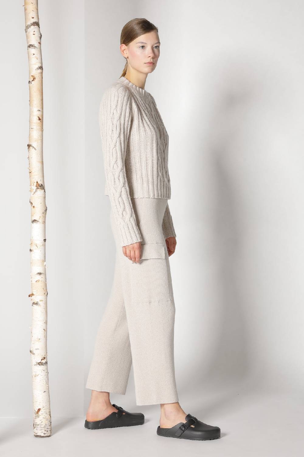 Sminfinity doubleface pea coat + chilly cable jumper + chilly cargo pants Im Verkauf