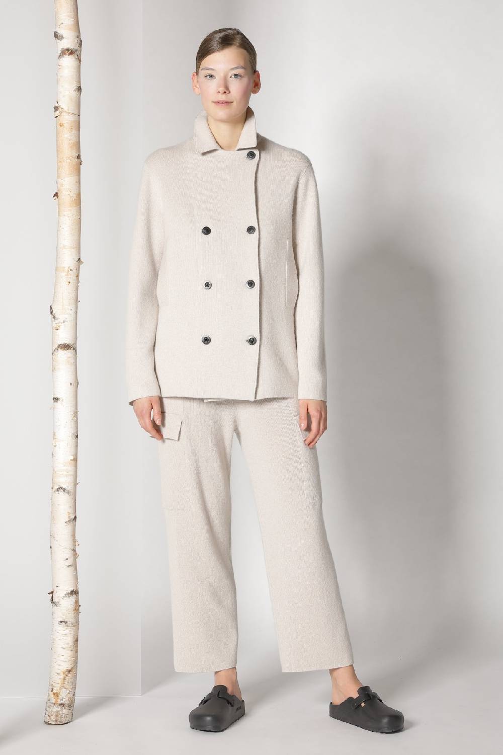 Sminfinity doubleface caban jacket + chilly cable jumper + chilly cargo pants zollfrei