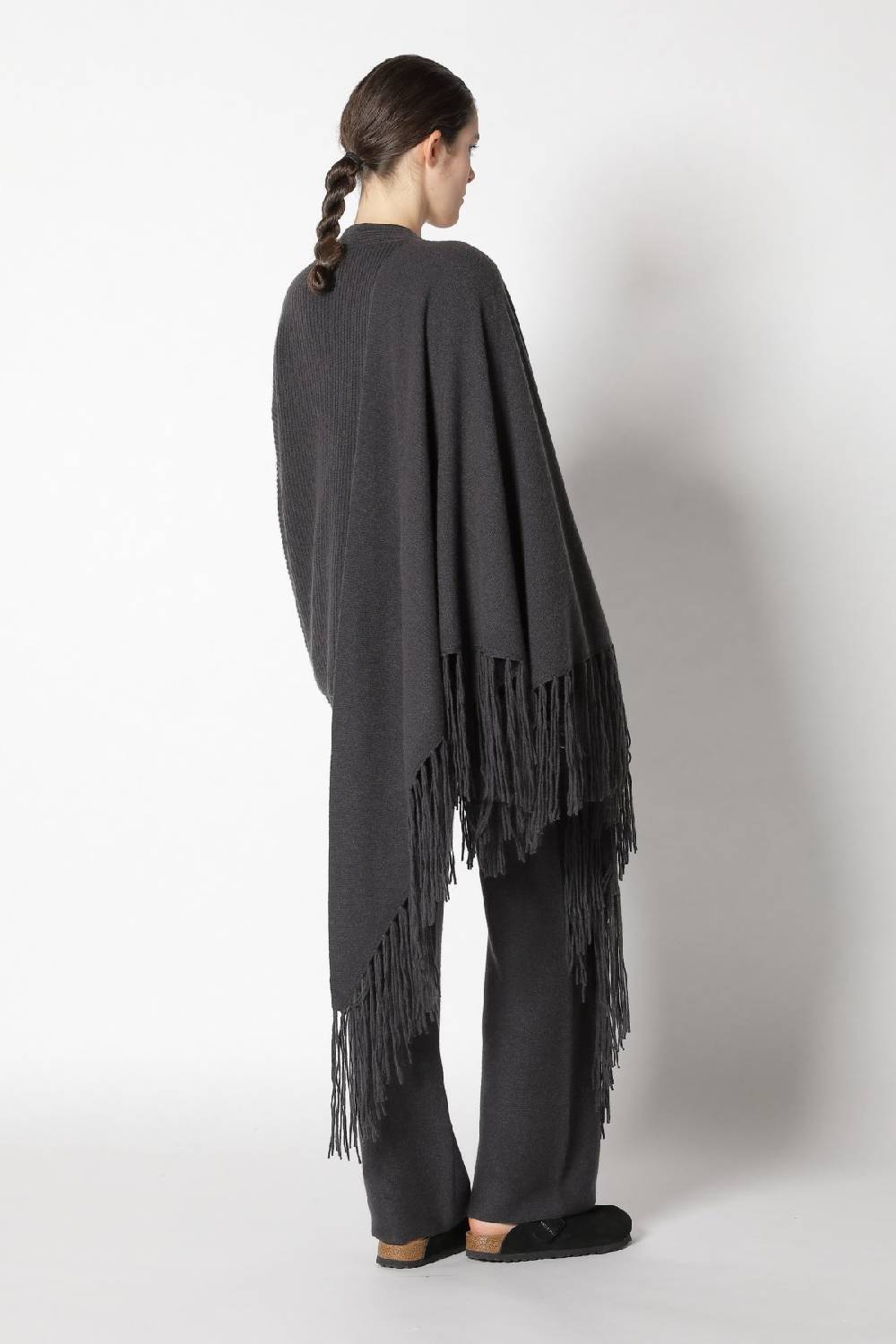Sminfinity slouchy rib jumper + garter triangle + garter palazzo pants Fabrik Onlineshop