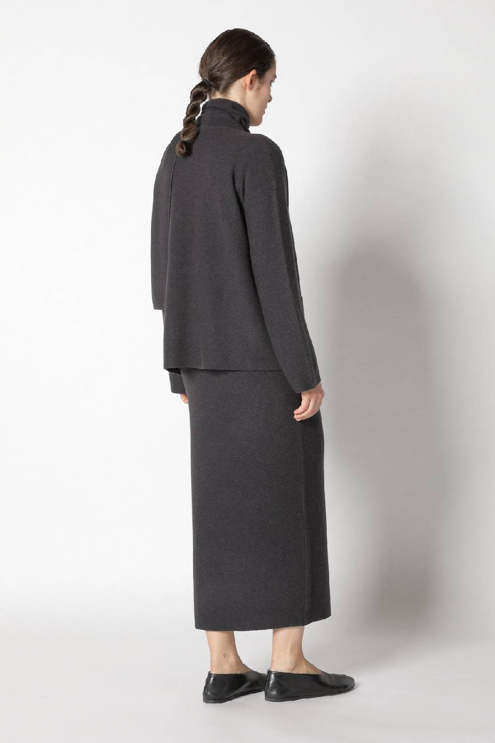 Sminfinity garter scarf jacket + garter maxi skirt Rabatt
