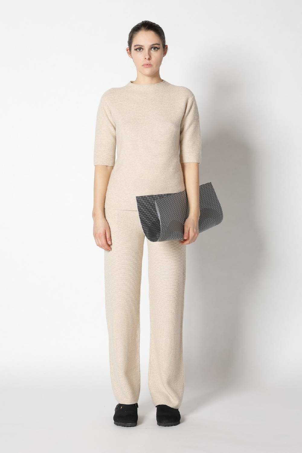 Sminfinity garter T jumper + garter palazzo pants Günstig kaufen