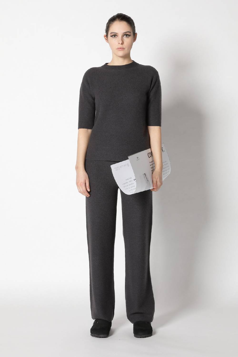 Sminfinity garter T jumper + garter palazzo pants Günstig kaufen