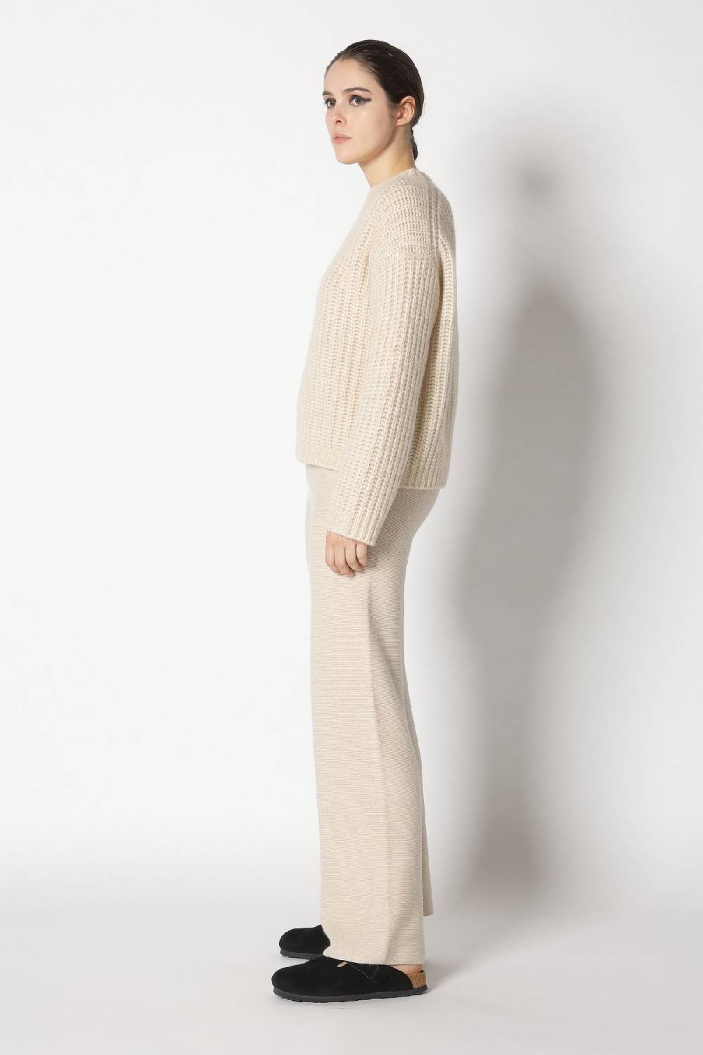 Sminfinity blurry chunky crewneck + garter palazzo pants Saisonschlussverkauf