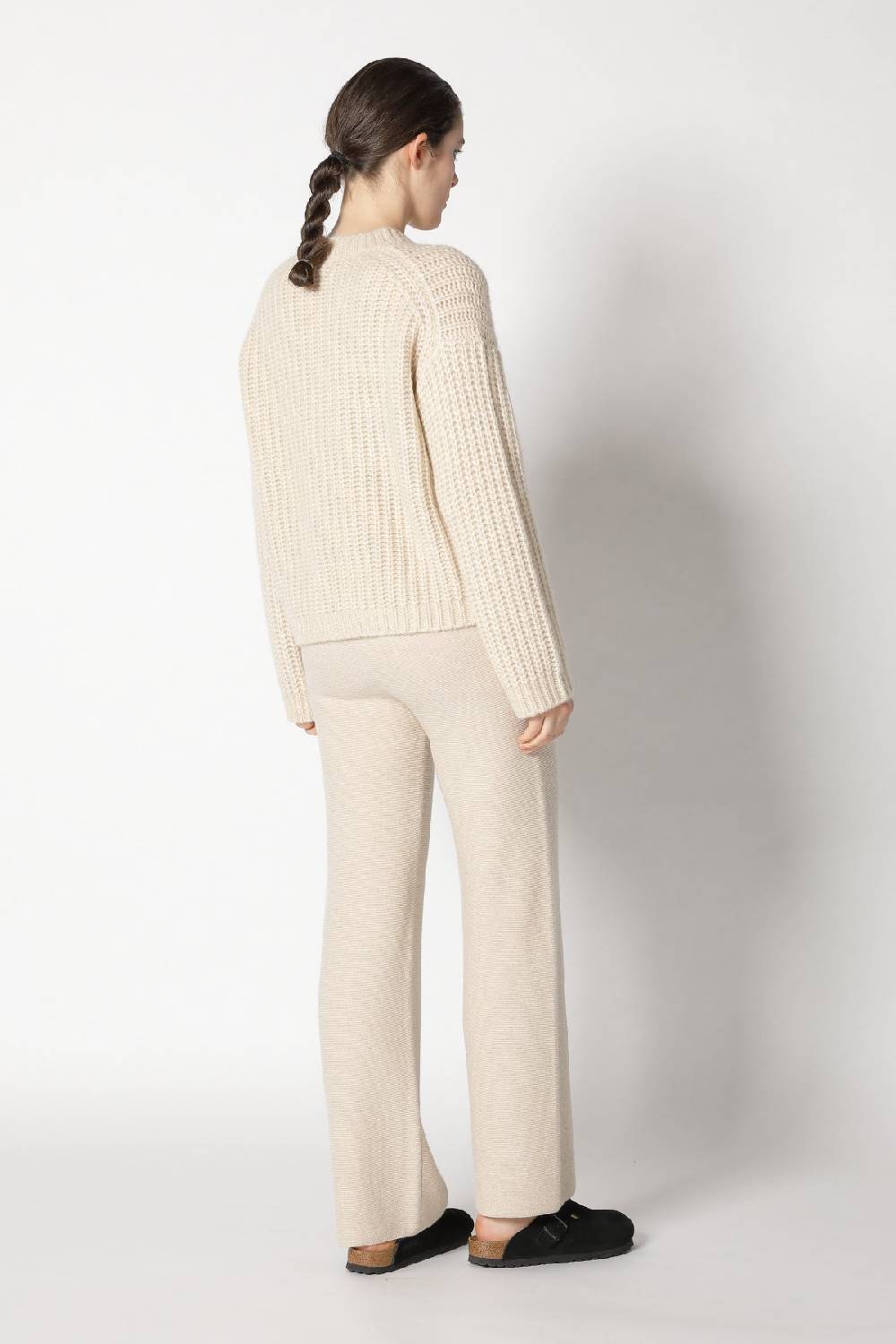 Sminfinity blurry chunky crewneck + garter palazzo pants Saisonschlussverkauf