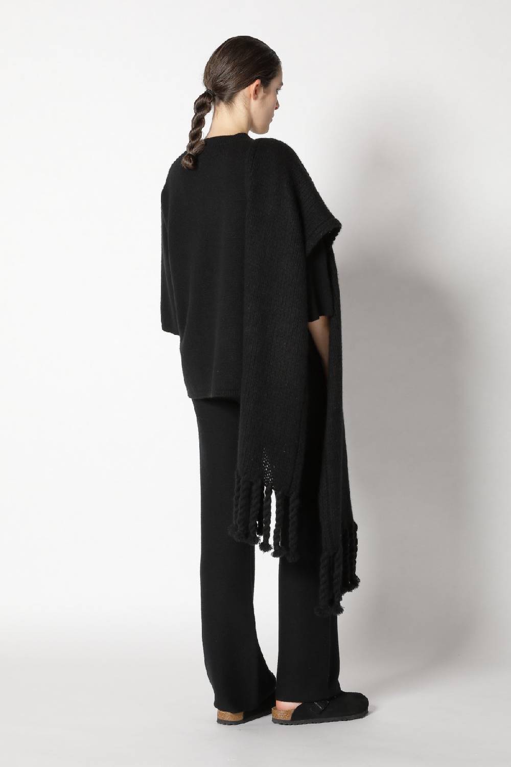 Sminfinity blurry crew jumper + blurry chunky scarf + garter palazzo pants Valentinstagsangebot