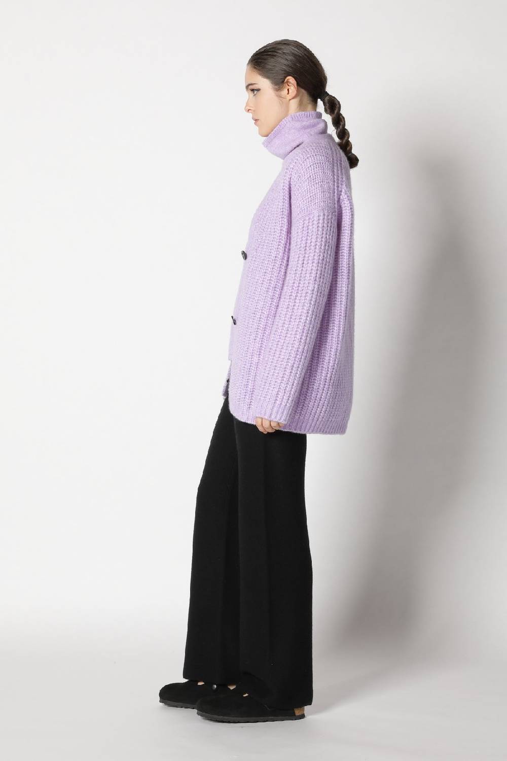 Sminfinity blurry turtle top + blurry chunky cardy + garter palazzo pants Top Angebot