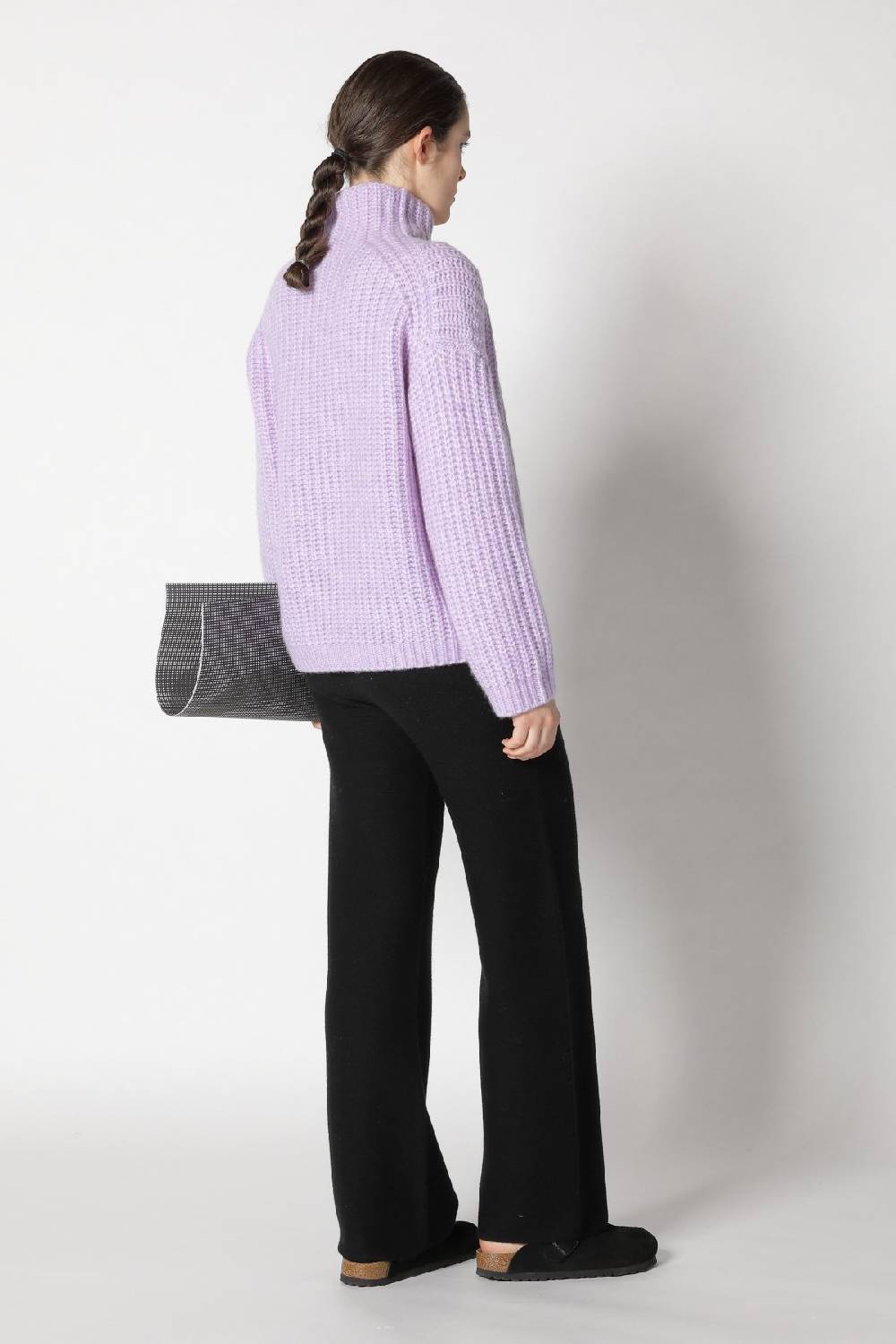 Sminfinity blurry chunky turtle + garter palazzo pants Neueste Mode