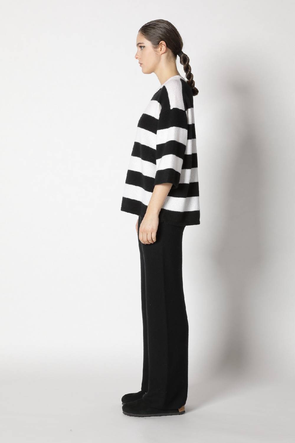Sminfinity blurry stripe jumper + garter palazzo pants Saisonale Angebote