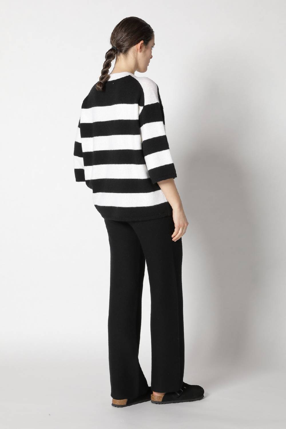 Sminfinity blurry stripe jumper + garter palazzo pants Saisonale Angebote