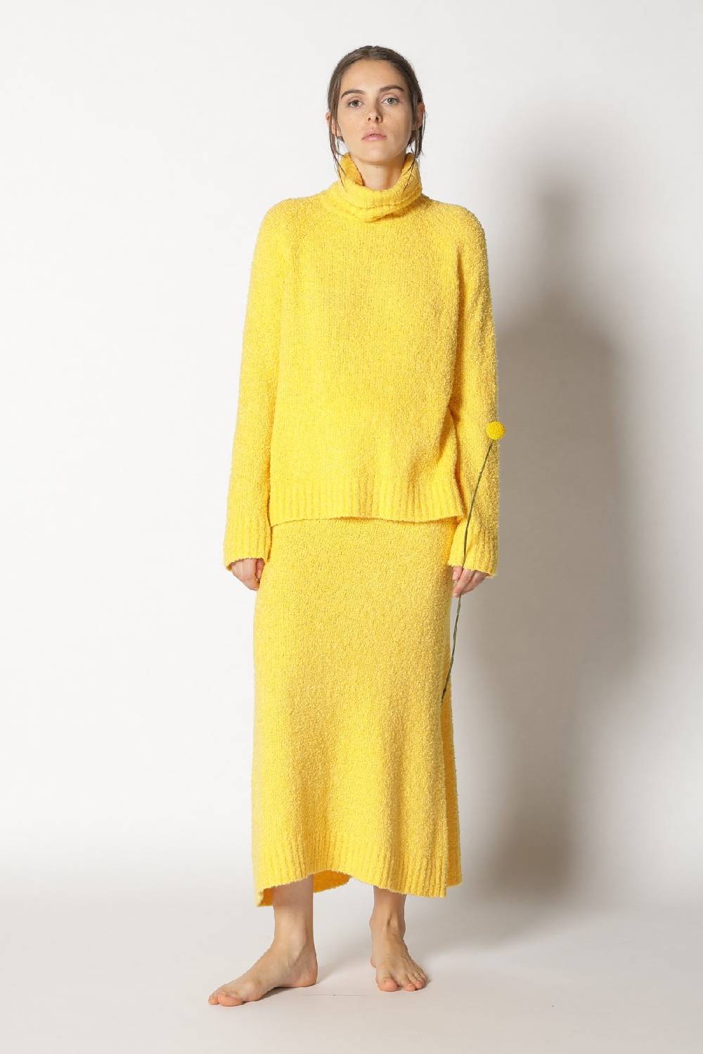 Sminfinity bouclé turtle + bouclé A skirt Neueste Stile