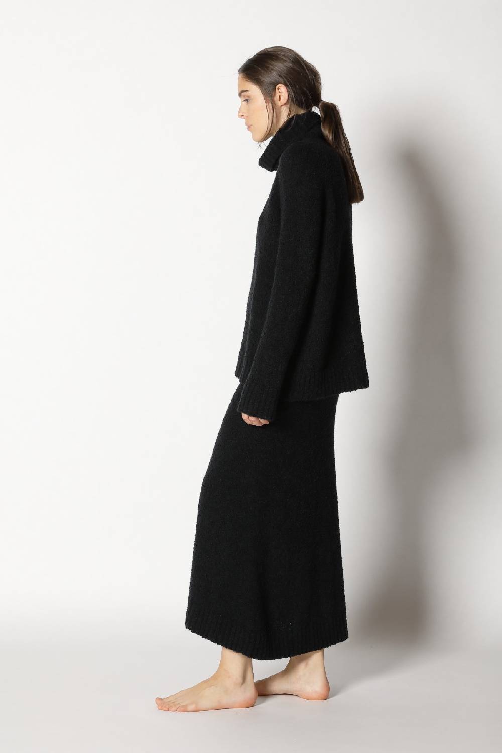 Sminfinity bouclé turtle + bouclé A skirt Neueste Stile