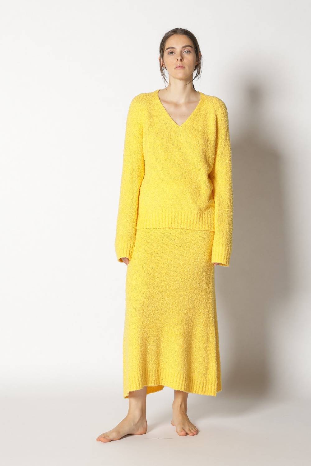 Sminfinity bouclé V neck + bouclé A skirt Letzte 2 Tage