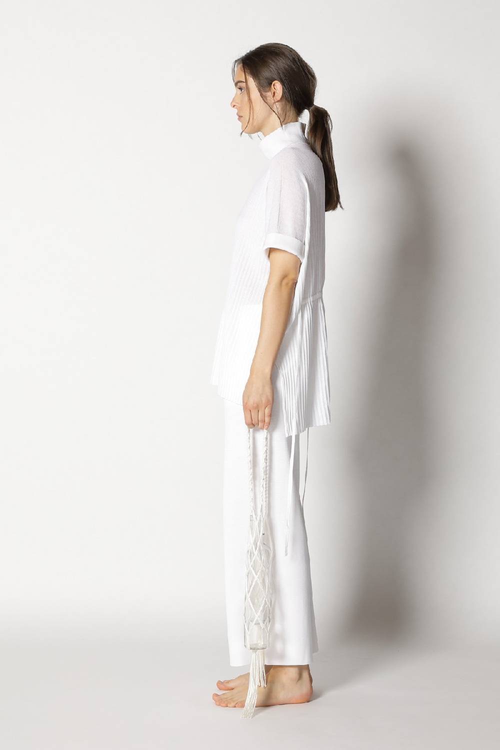 Sminfinity plissé drape top + milano culotte Bis zu 65% Rabatt