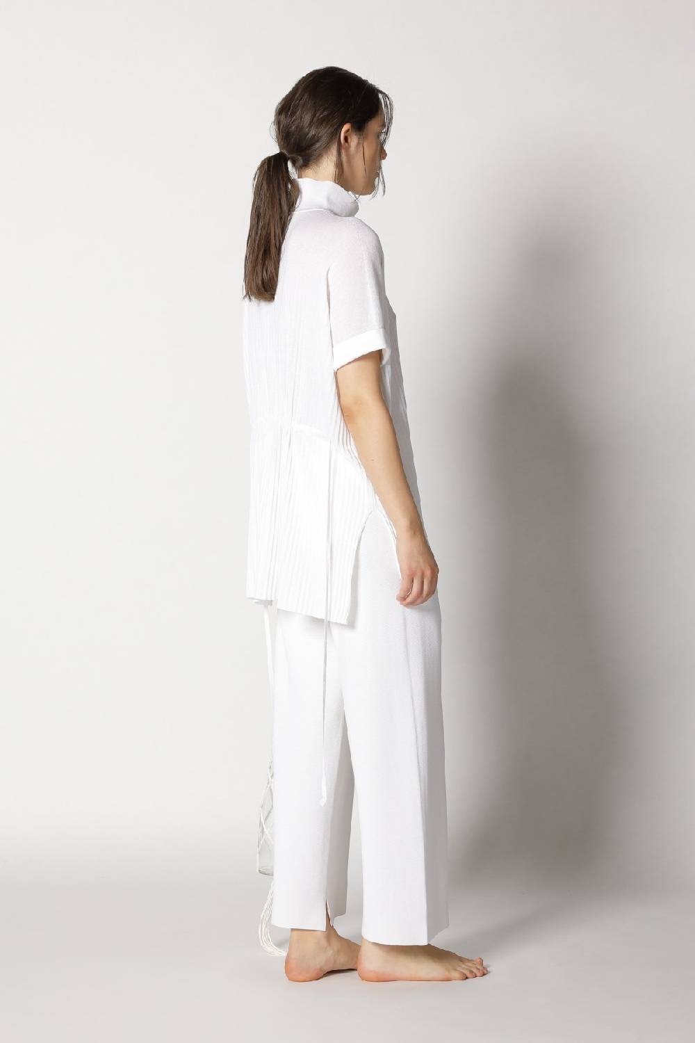 Sminfinity plissé drape top + milano culotte Bis zu 65% Rabatt