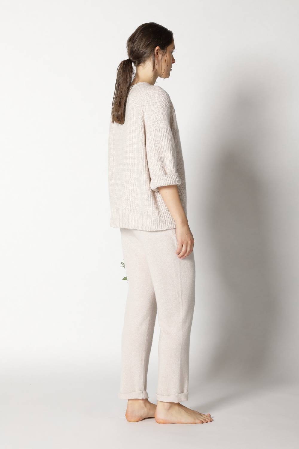 Sminfinity icon rib V neck + pure boat pants Clearance-Verkauf