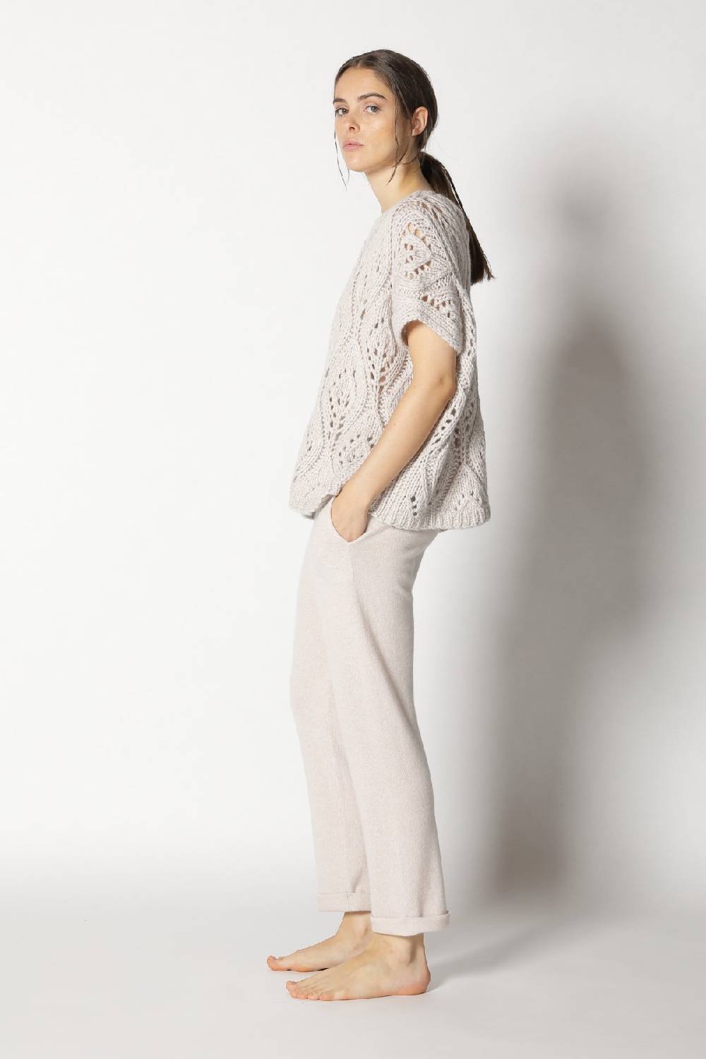 Sminfinity airy ajour top + pure boat pants Im Verkauf