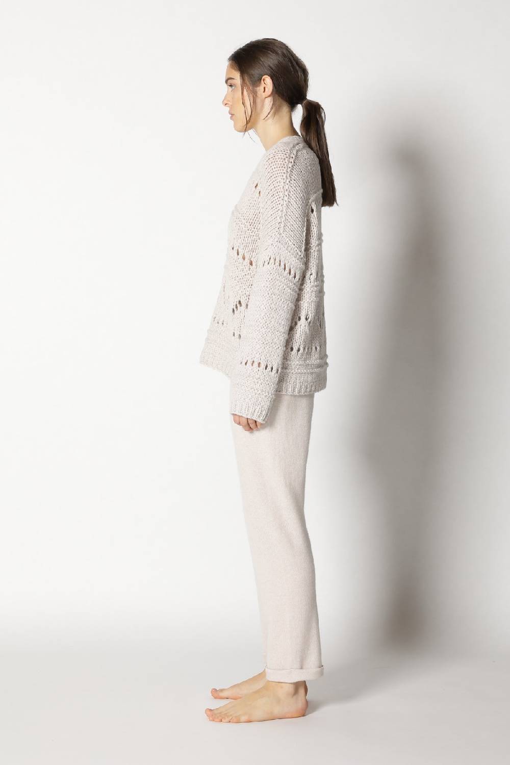 Sminfinity airy ajour V neck + pure boat pants Rabatte dieses Monats