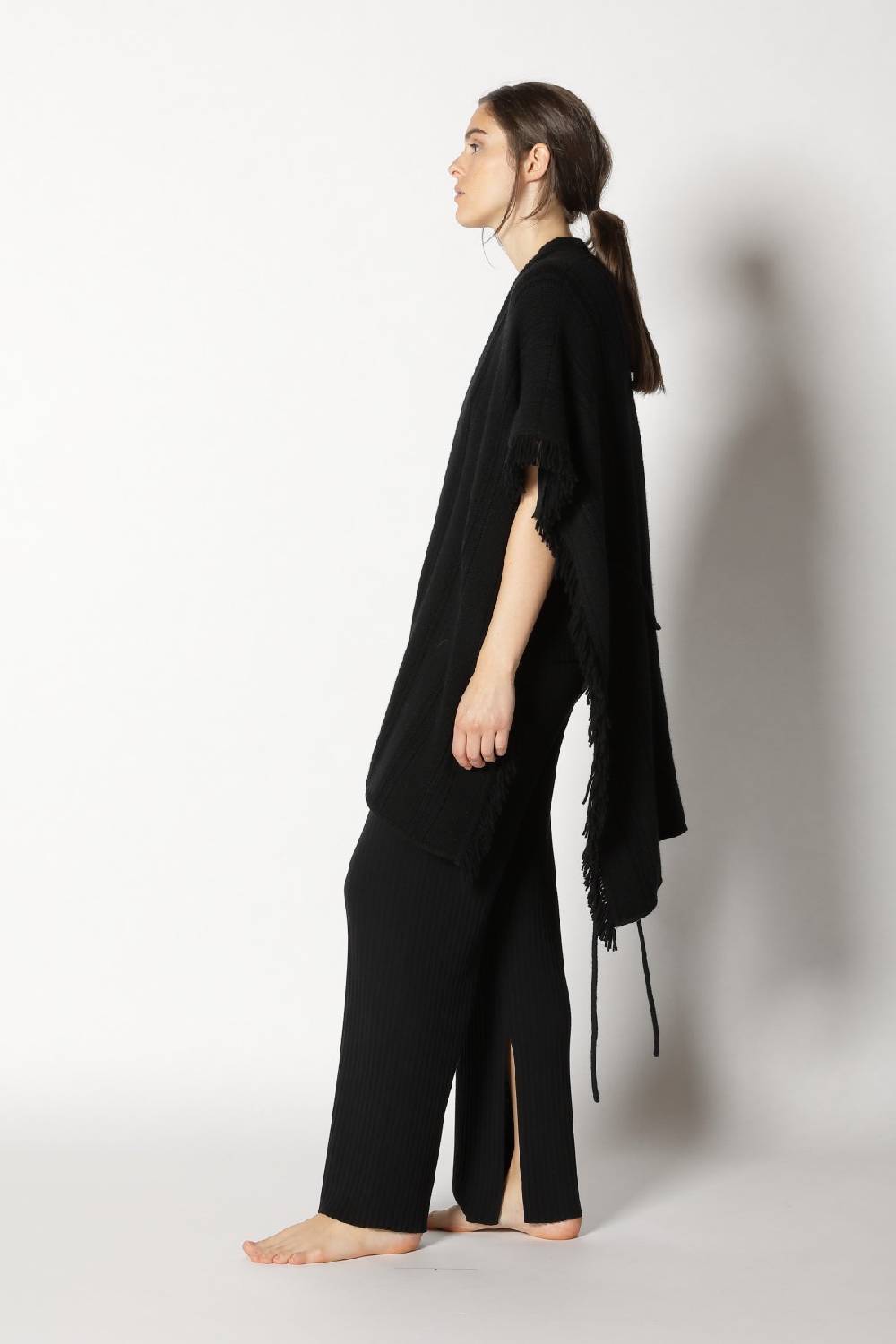 Sminfinity airy capecoat + plissé VV top + plissé palazzo Kostenloser Versand