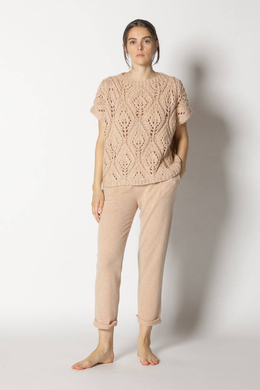 Sminfinity airy ajour top + pure boat pants Sonderangebot