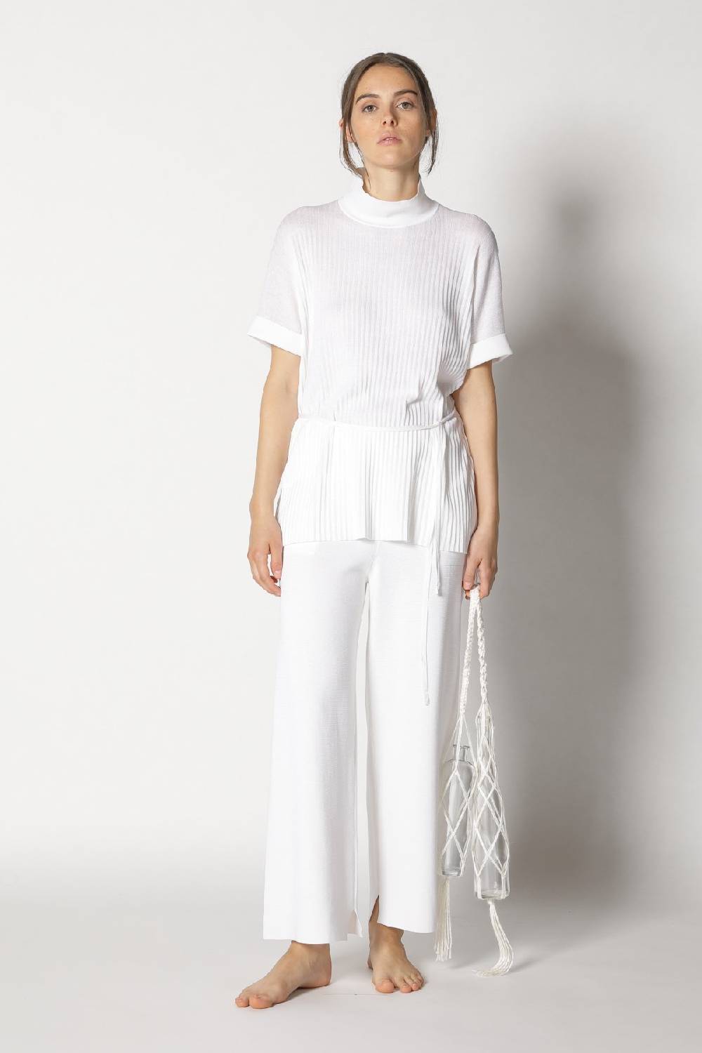 Sminfinity plissé drape top + plissé palazzo Großer Ausverkauf