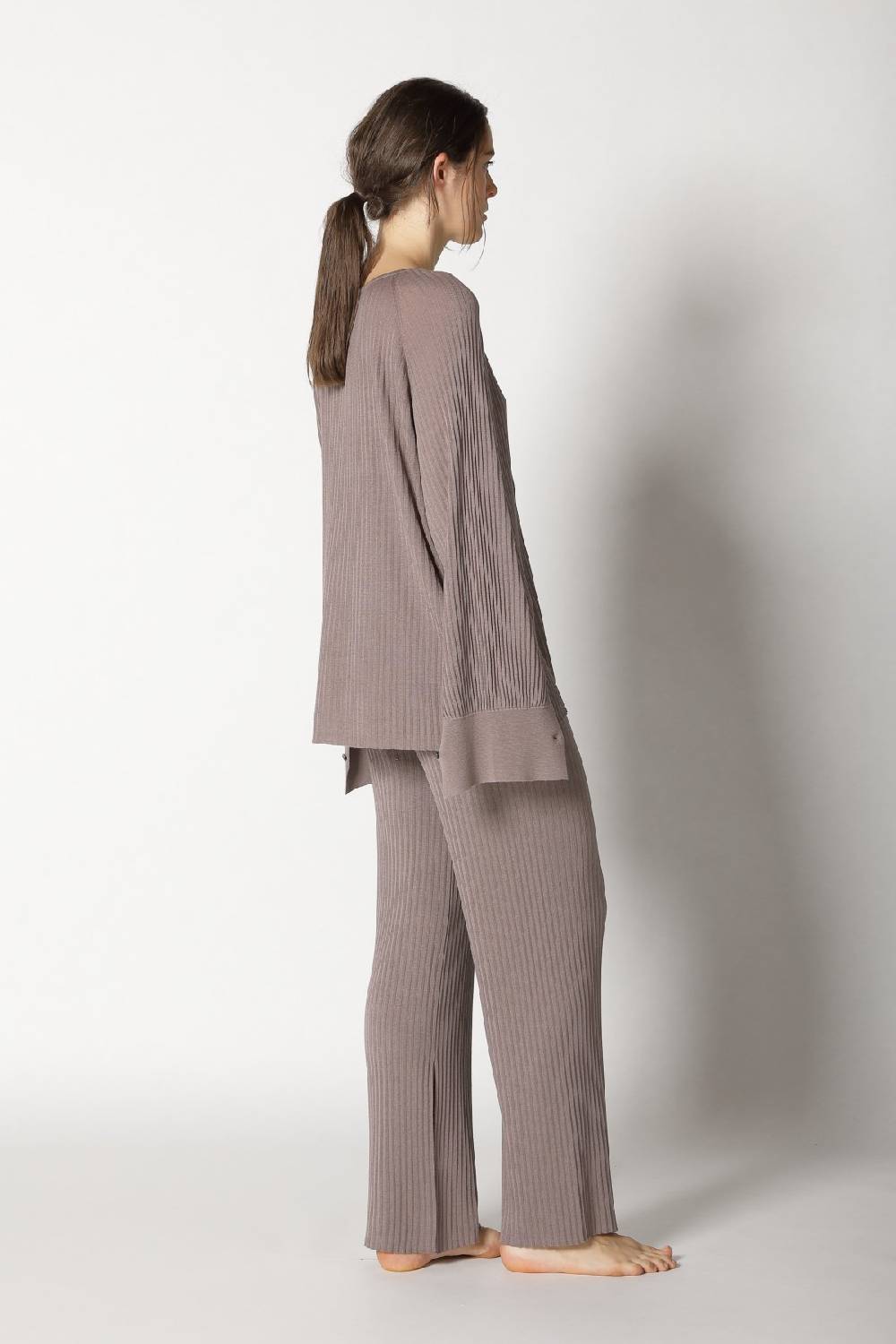 Sminfinity plissé drape tunic + plissé palazzo Flash Sale