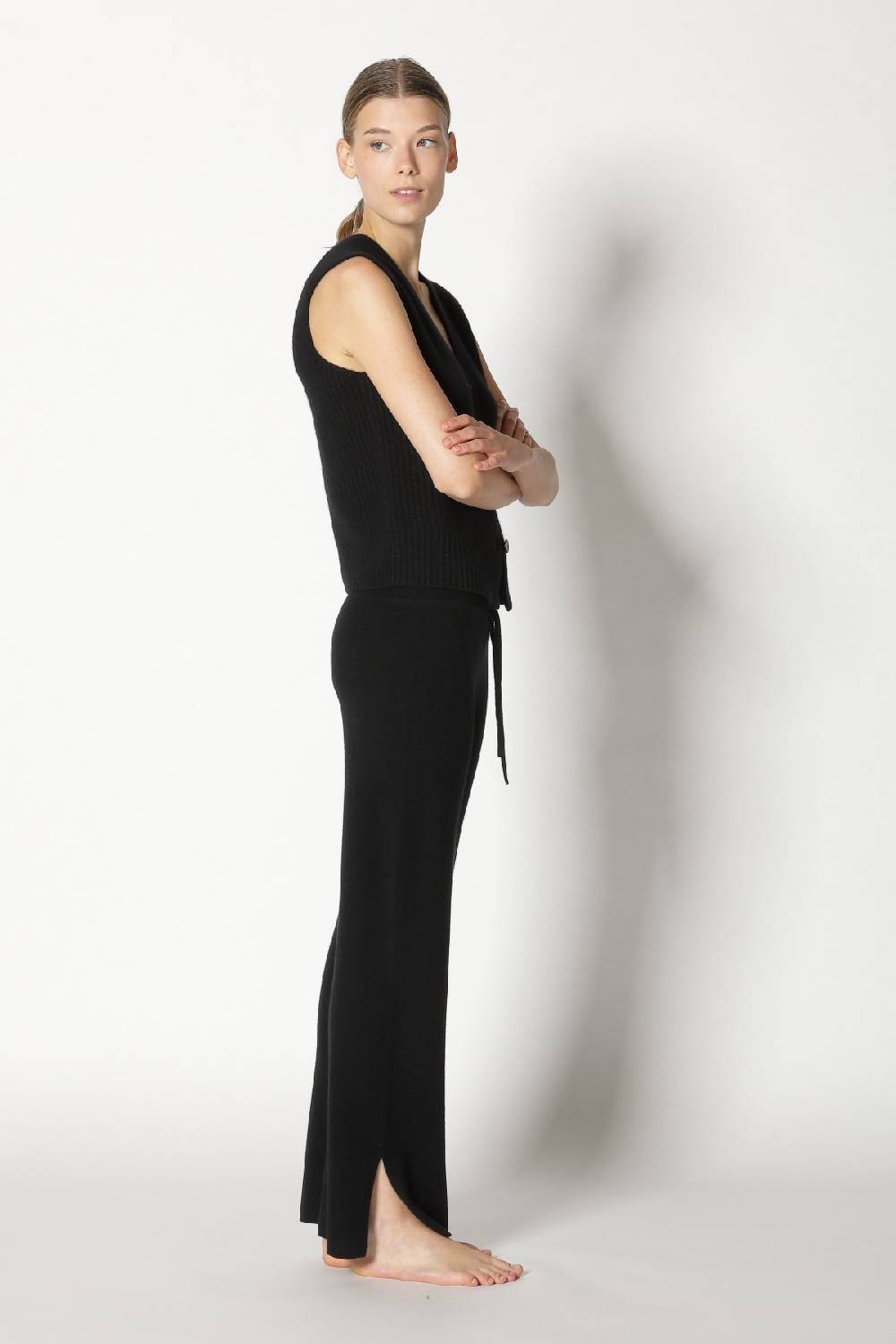 Sminfinity pure icon rib vest + pure slitted pants Saisonschlussverkauf
