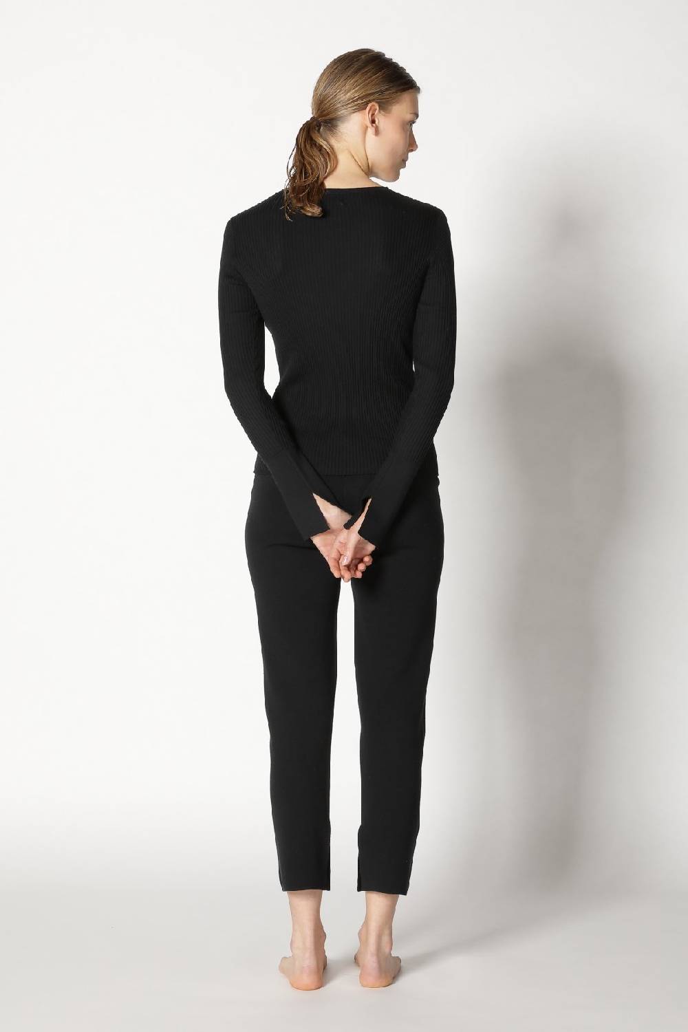 Sminfinity silky rib crew jumper + silky cropped pants Osterangebot