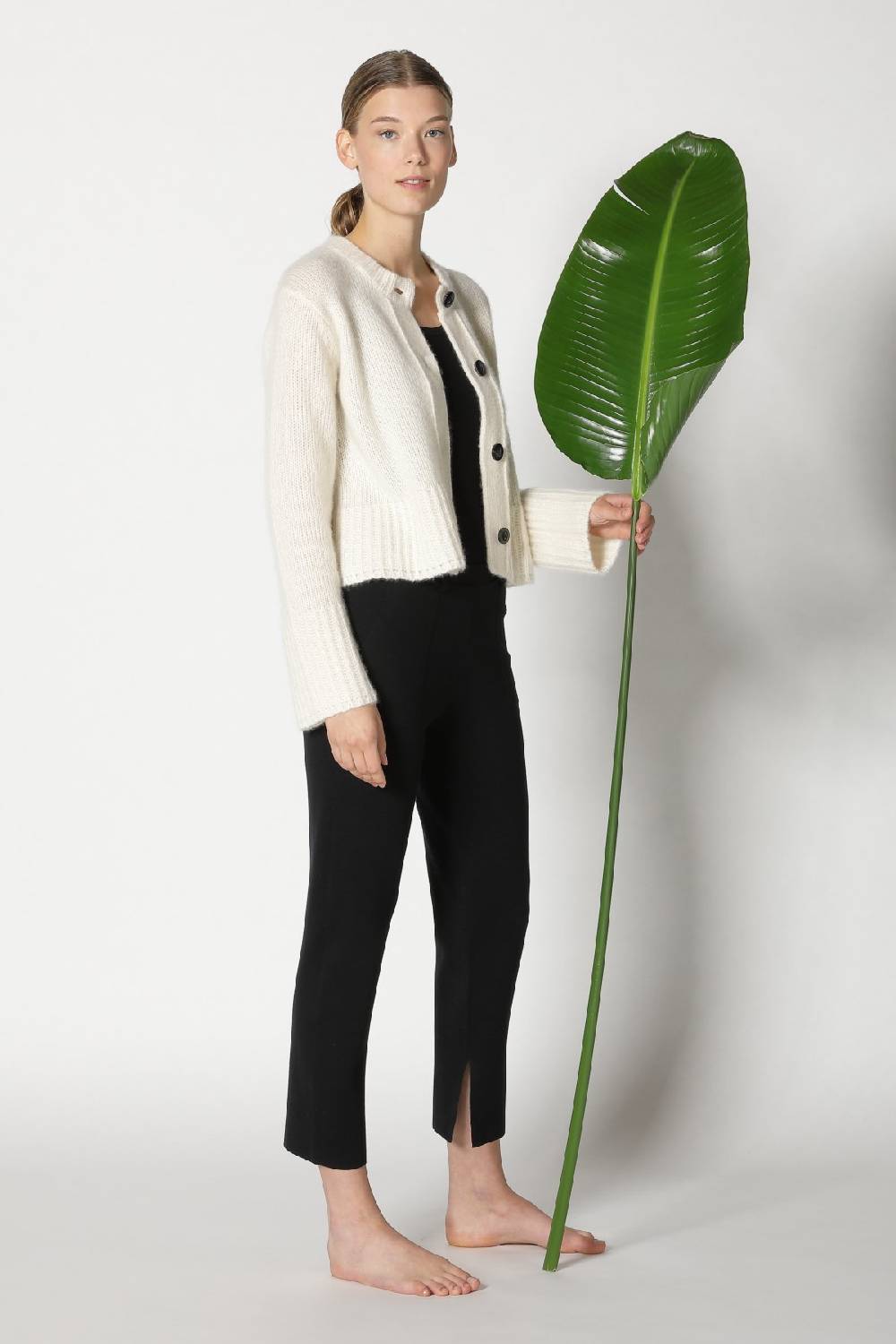 Sminfinity fluffy cropped jacket + silky cropped pants Muttertagsangebot