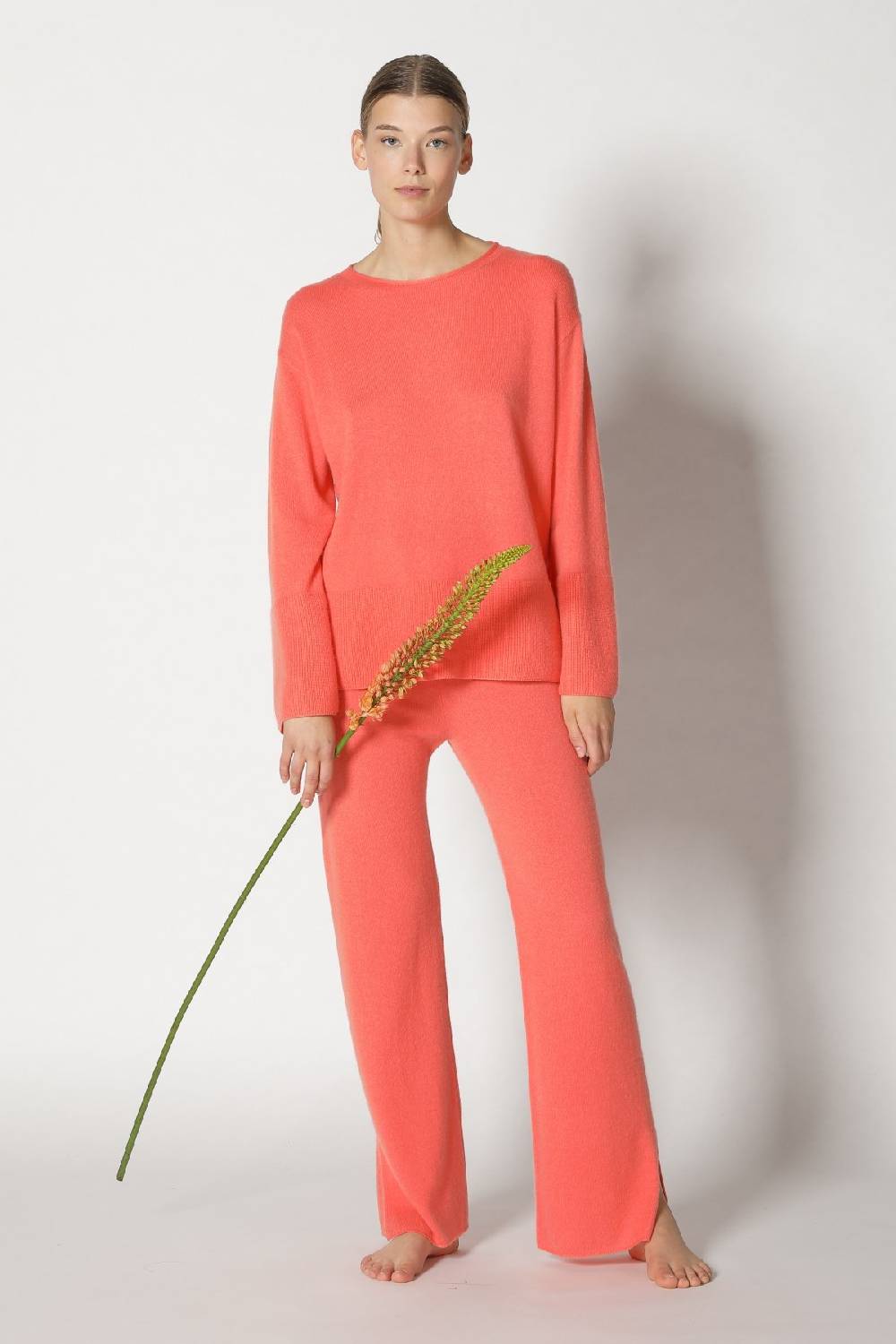 Sminfinity pure A jumper + pure slitted pants Zeitlich begrenztes Angebot