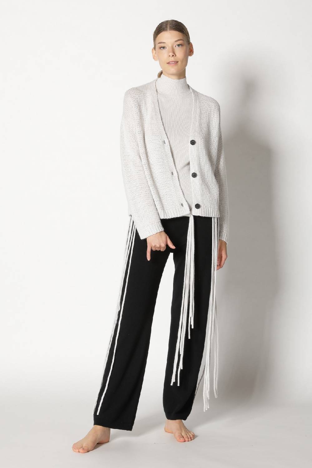 Sminfinity chilly loose & tight cardy + chilly fitted top + chilly pants + hang loose ring belt Tägliche Deals