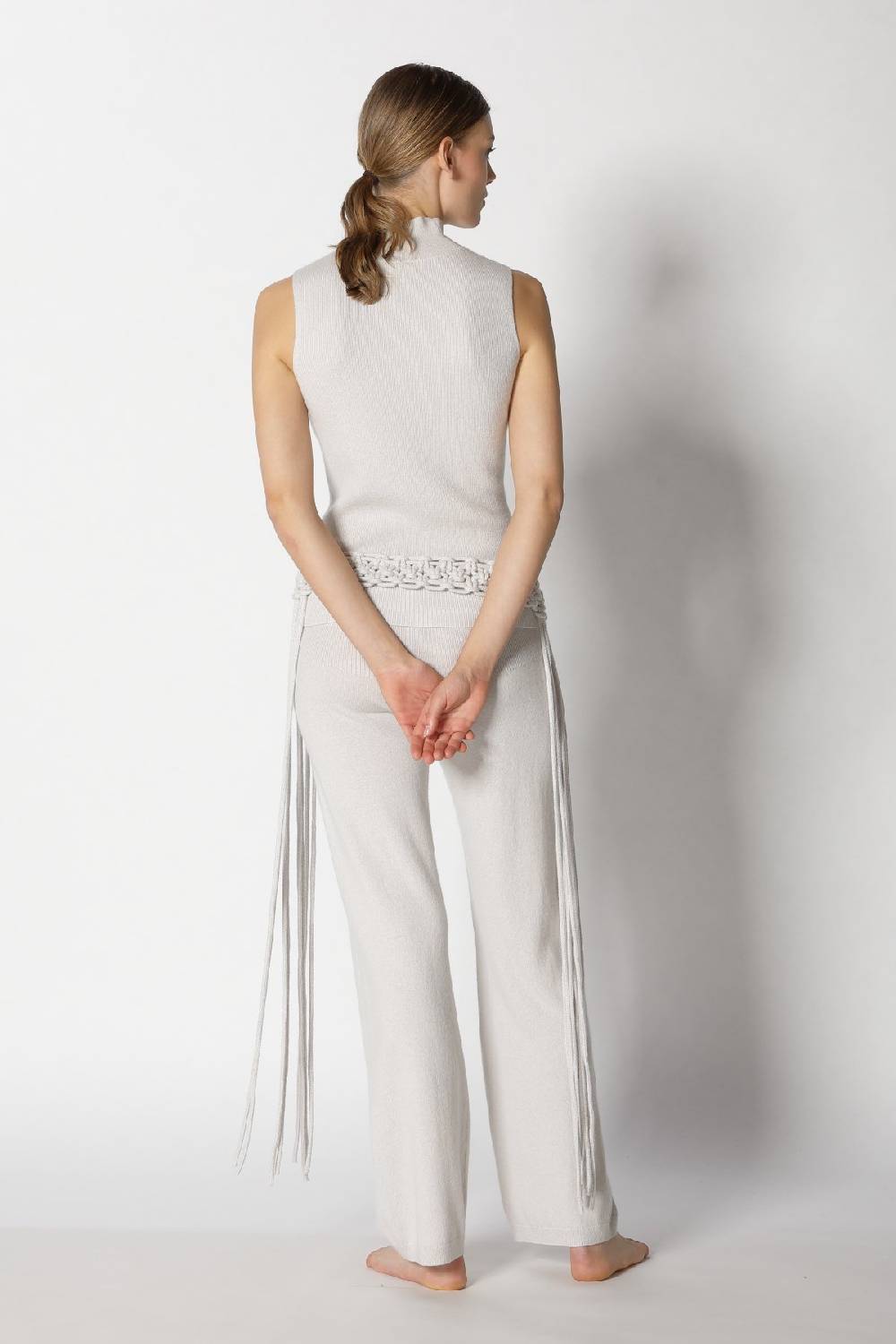 Sminfinity chilly fitted top + chilly pants + hang loose knot belt Tiefpreis