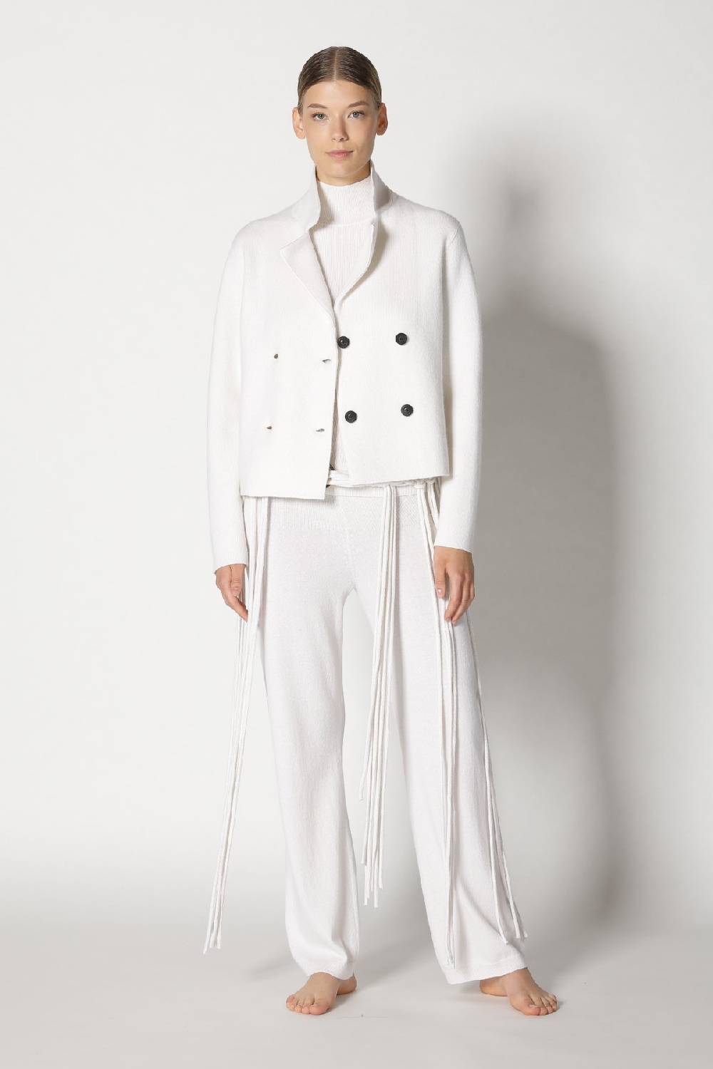 Sminfinity chilly cropped jacket + chilly fitted top + chilly pants + hang loose ring belt Letzter Tag