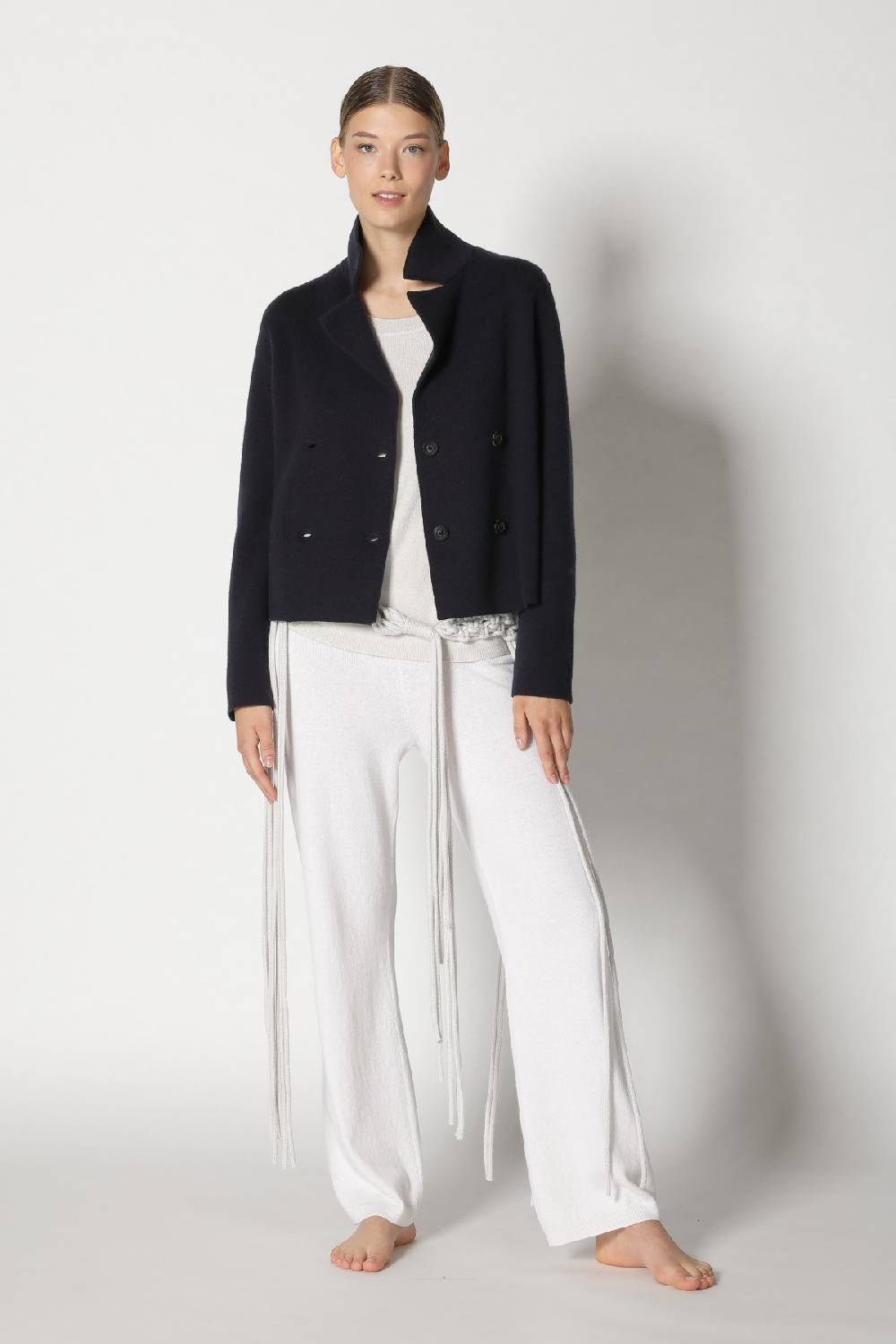 Sminfinity chilly cropped jacket + chilly jumper + chilly pants + hang loose ring belt Bis zu 60% Rabatt