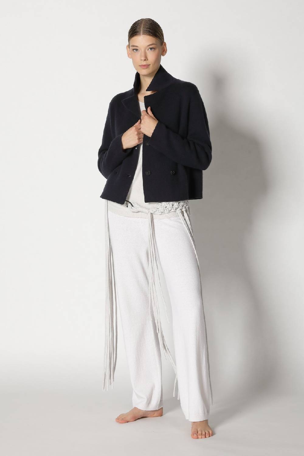 Sminfinity chilly cropped jacket + chilly jumper + chilly pants + hang loose ring belt Bis zu 60% Rabatt