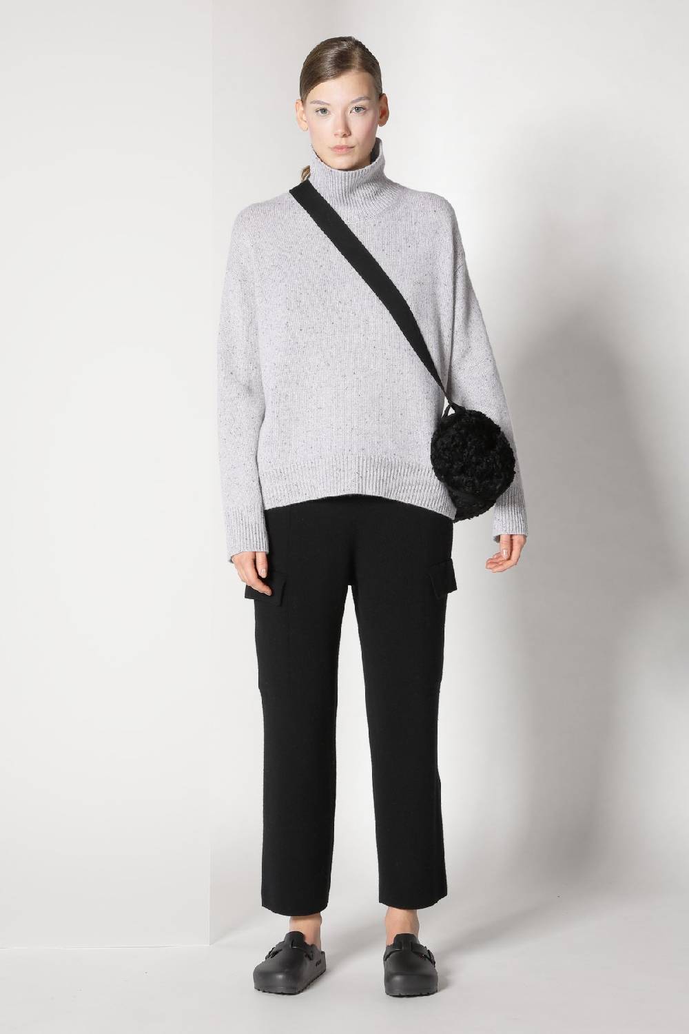 Sminfinity tweed turtle jumper + chilly cargo pants Super Rabatt